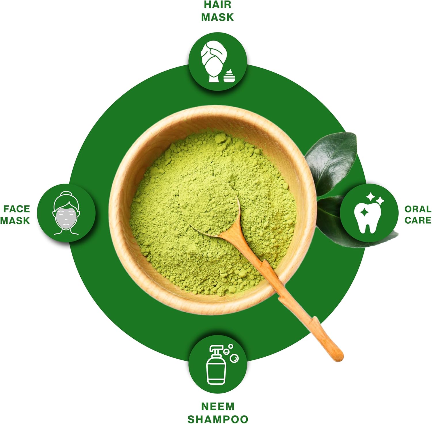AL-TAQWA Neem Powder, Neem Powder, Neem Leaf, Neem Leaves Powder, Neem Powder 150g